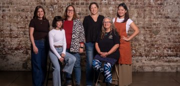Group photo of Artists in Residence 2026 